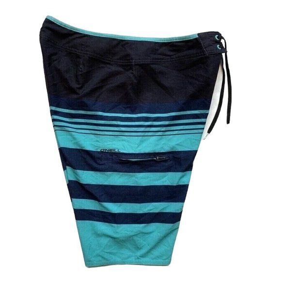 O'Neill Hyperfreak Hybrid Board Shorts Men 33 Swim Trunks Stretch Surf Beach NEW - Picture 4 of 12